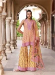 Divaya Lawn Mustard Kurta Set
