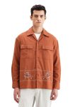 Rare Rabbit Regular fit Embroidered Shirt